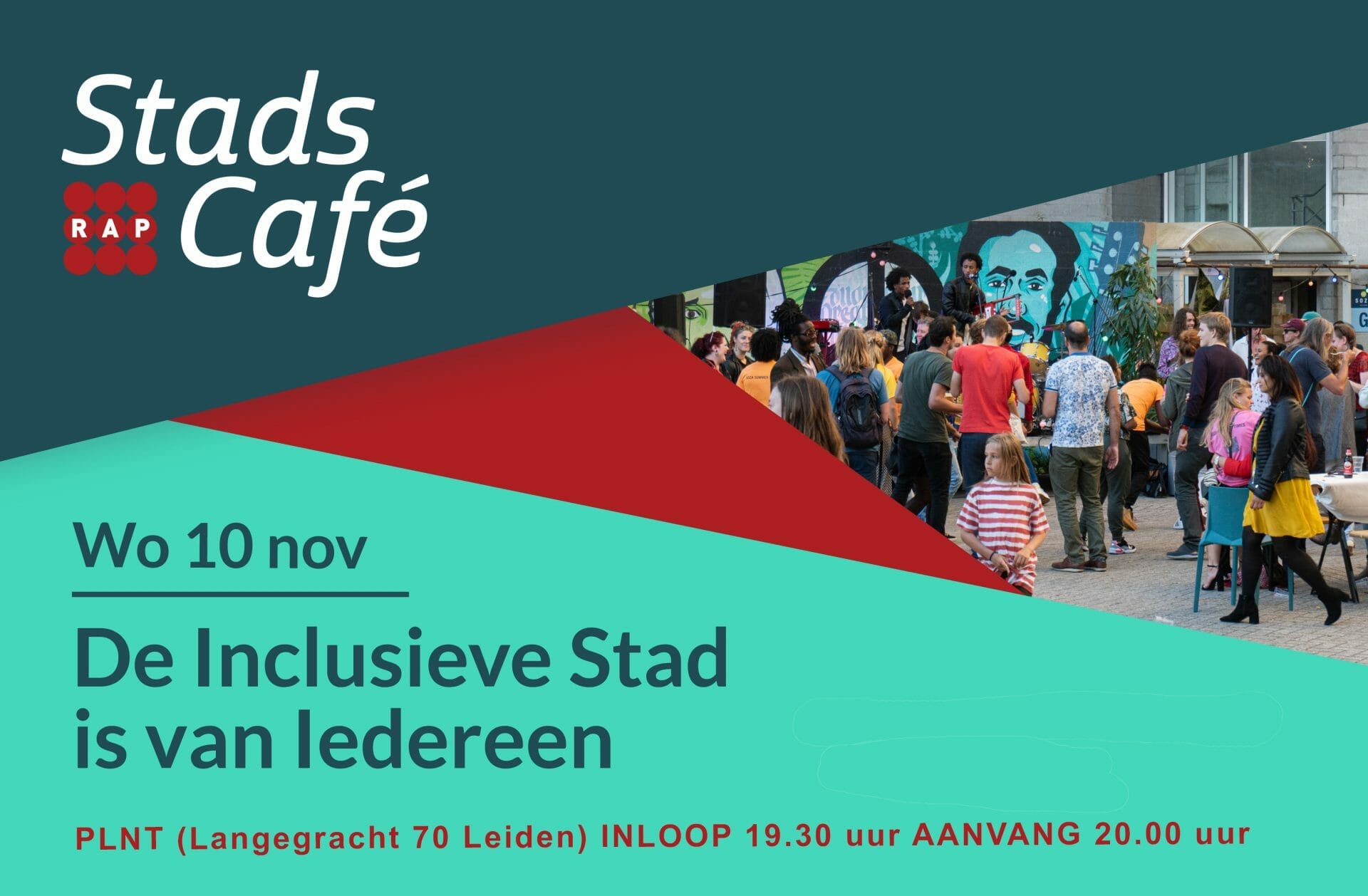 Lees meer over het artikel Stadscafe #21 De Inclusieve Stad is van Iedereen