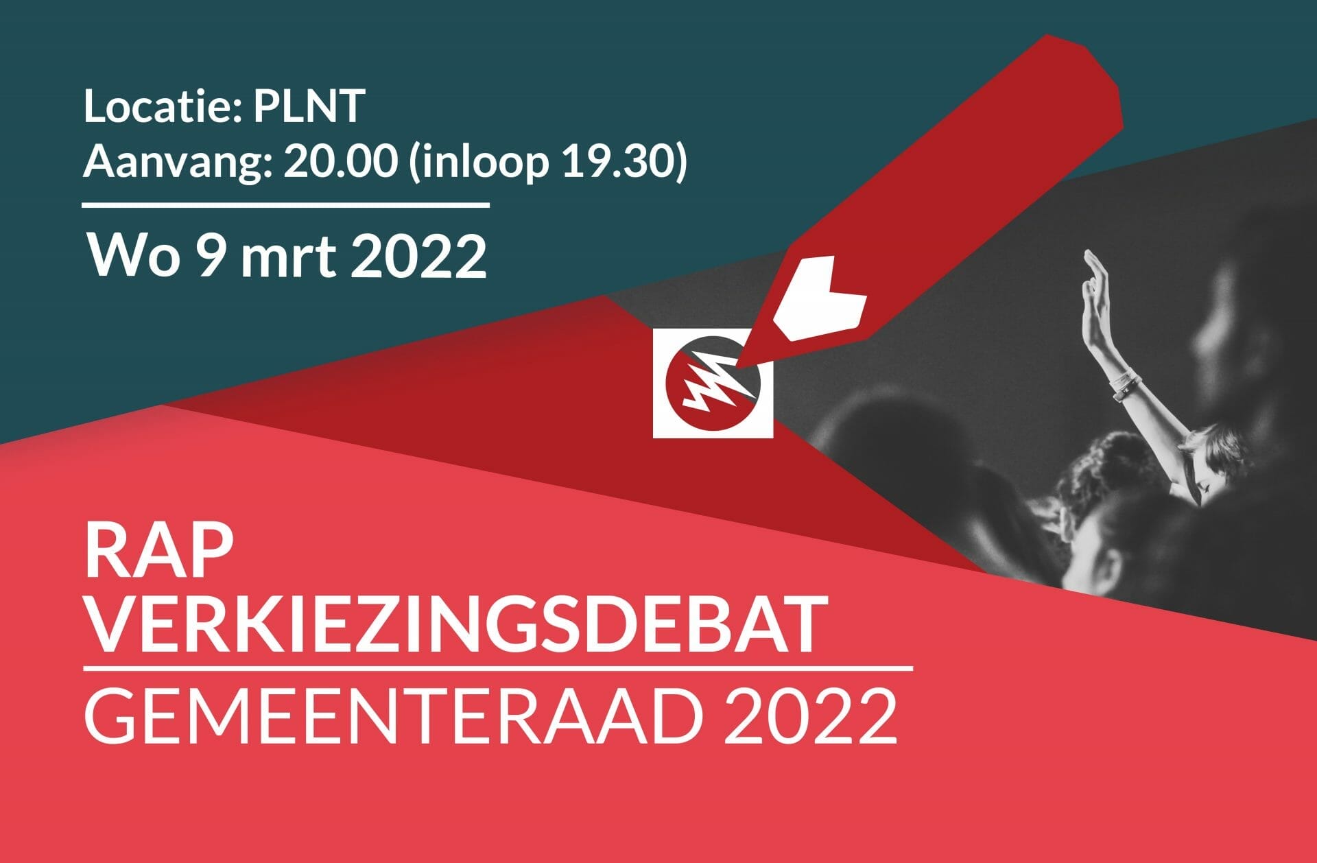 Lees meer over het artikel RAP VERKIEZINGSDEBAT GEMEENTERAAD 2022