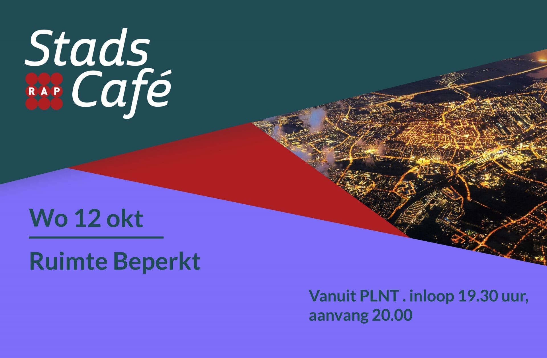 Lees meer over het artikel Stadscafé #25: Ruimte Beperkt