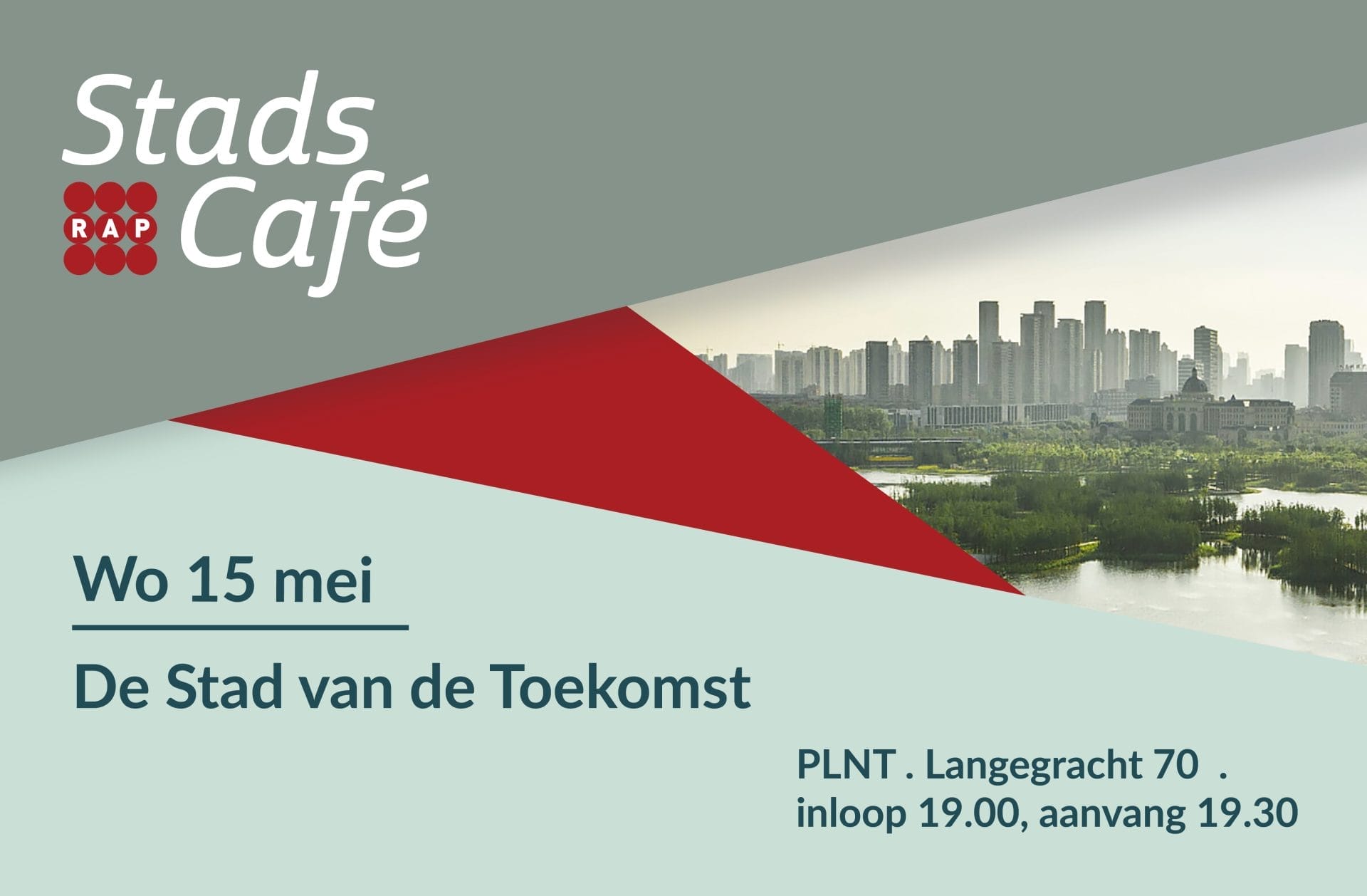 Lees meer over het artikel Stadscafé #31 De Toekomst van de Stad