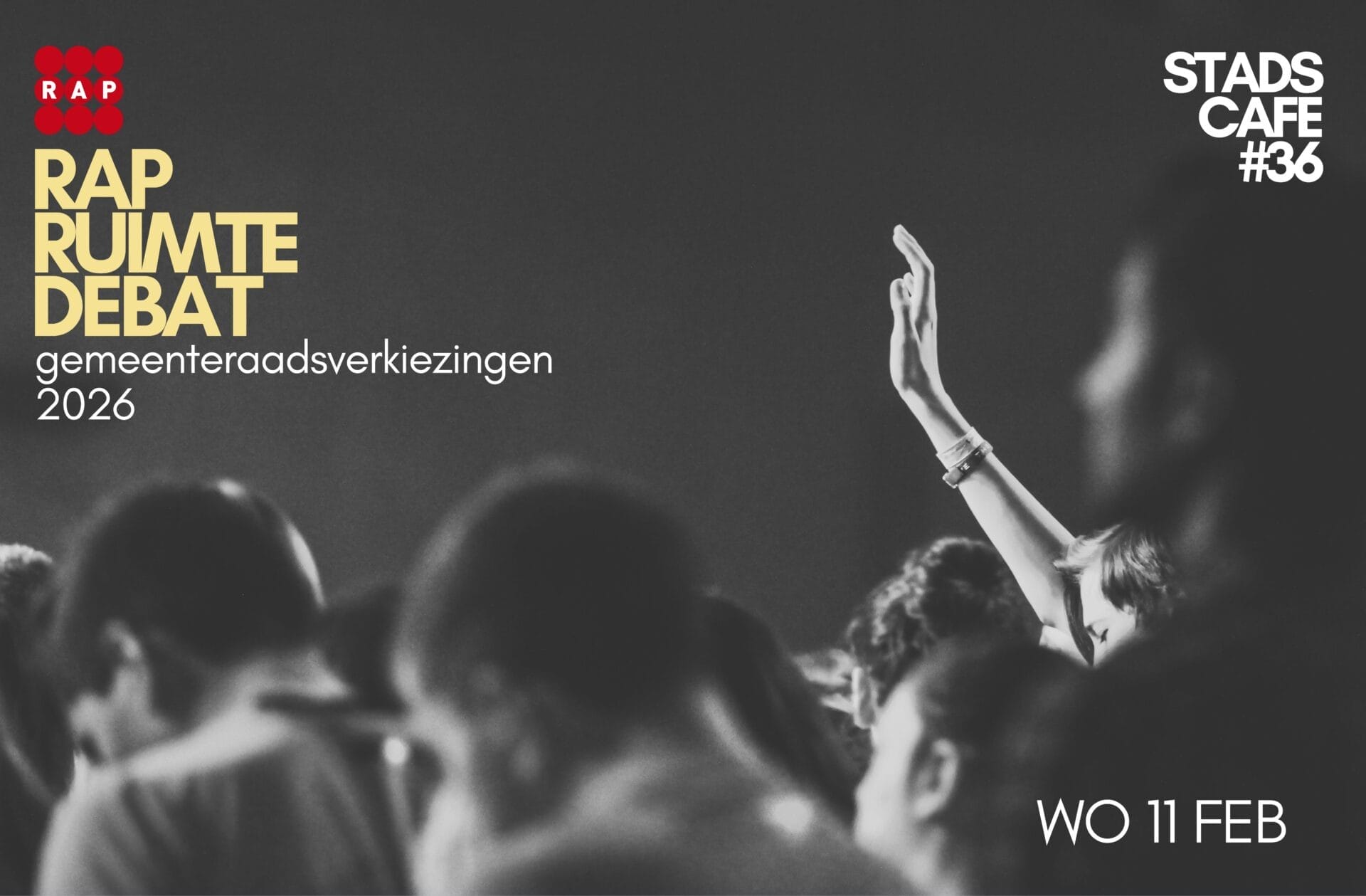 Lees meer over het artikel Stadscafe #36: RAP Ruimte Debat
